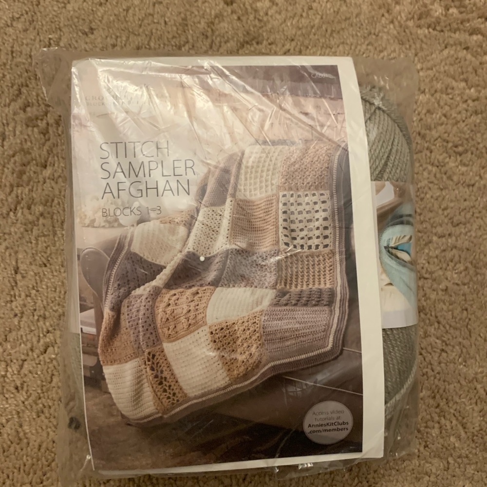 Annie’s crochet afghan